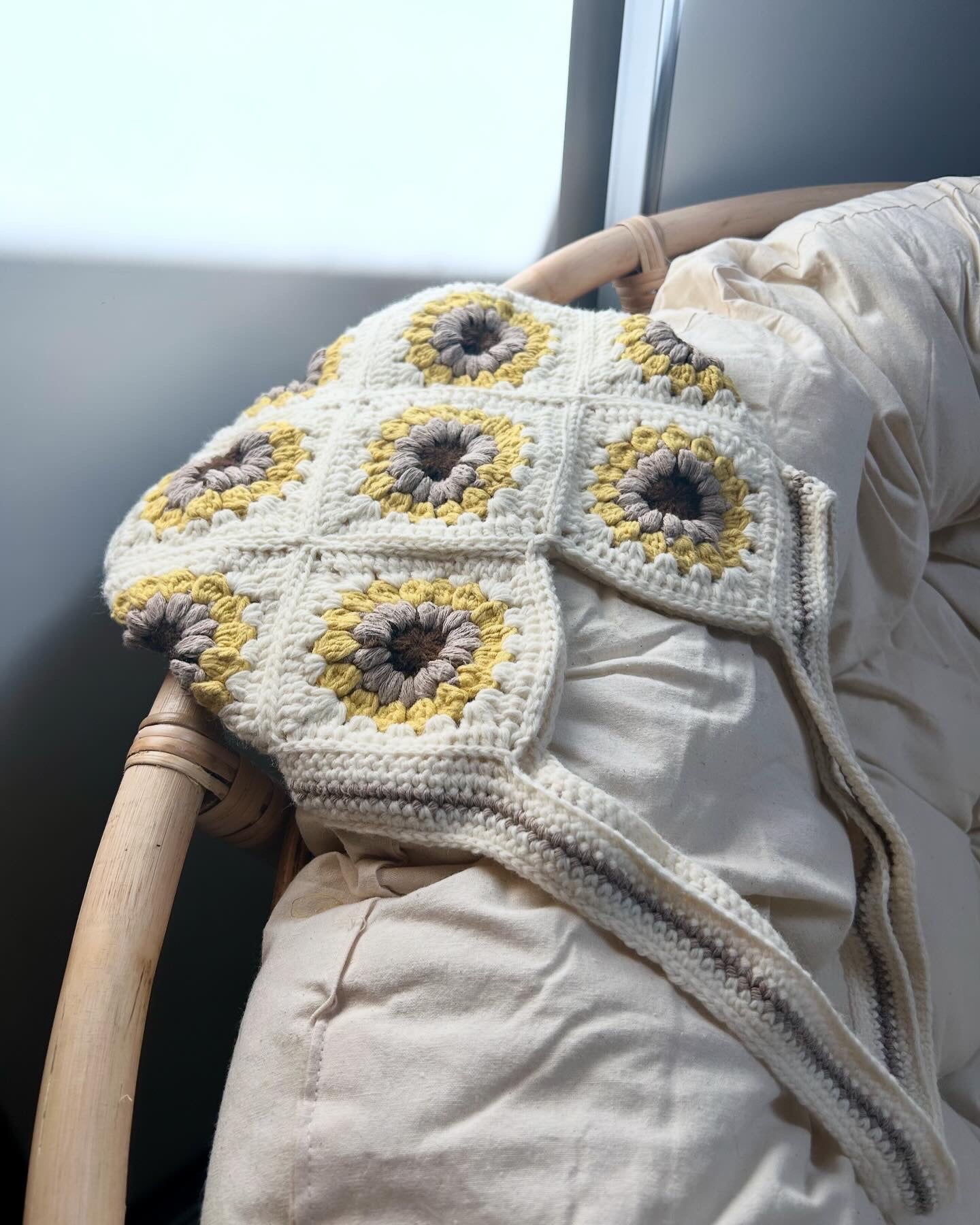 Cabas "Tournesols" Jaune