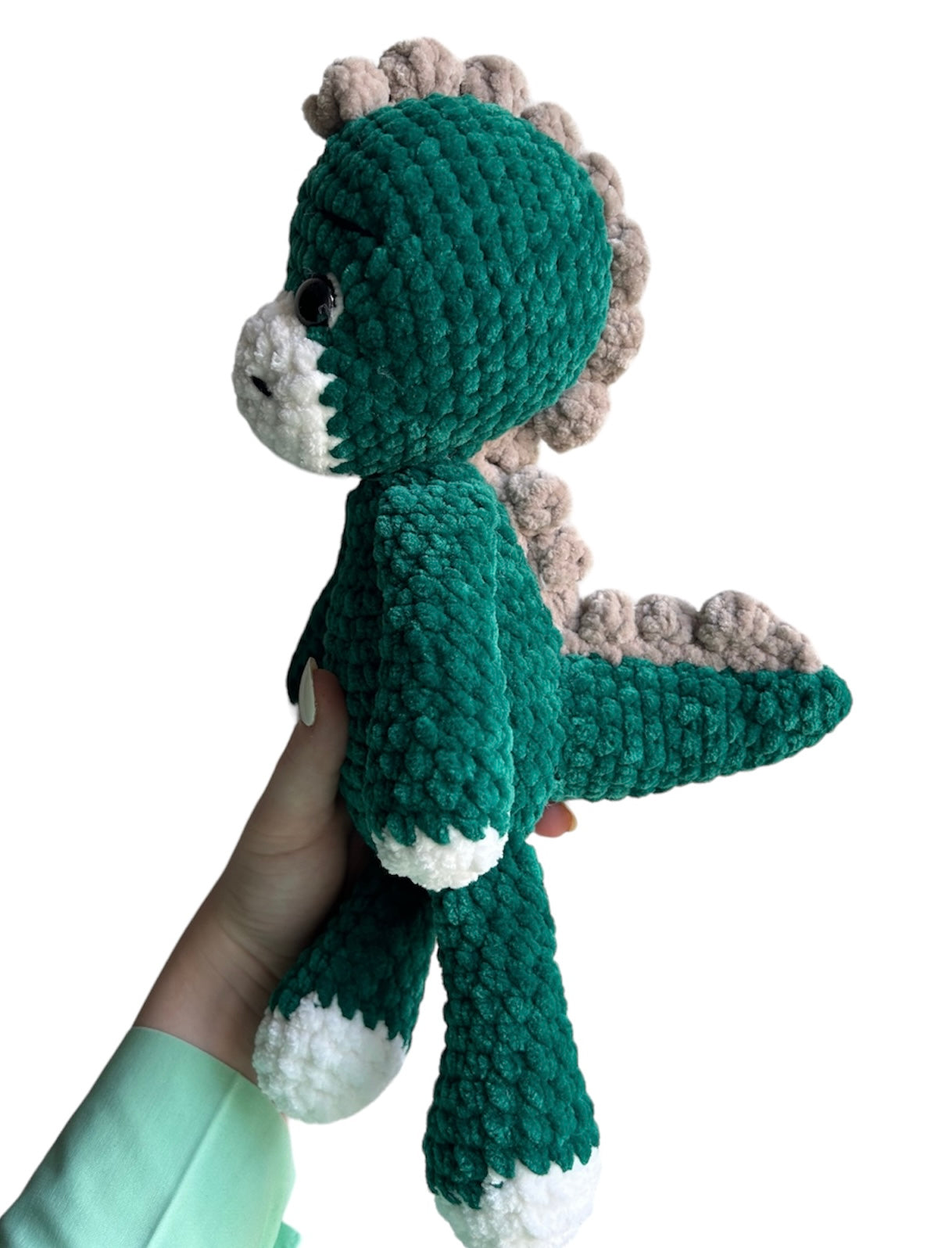 Peluche « Dino » vert