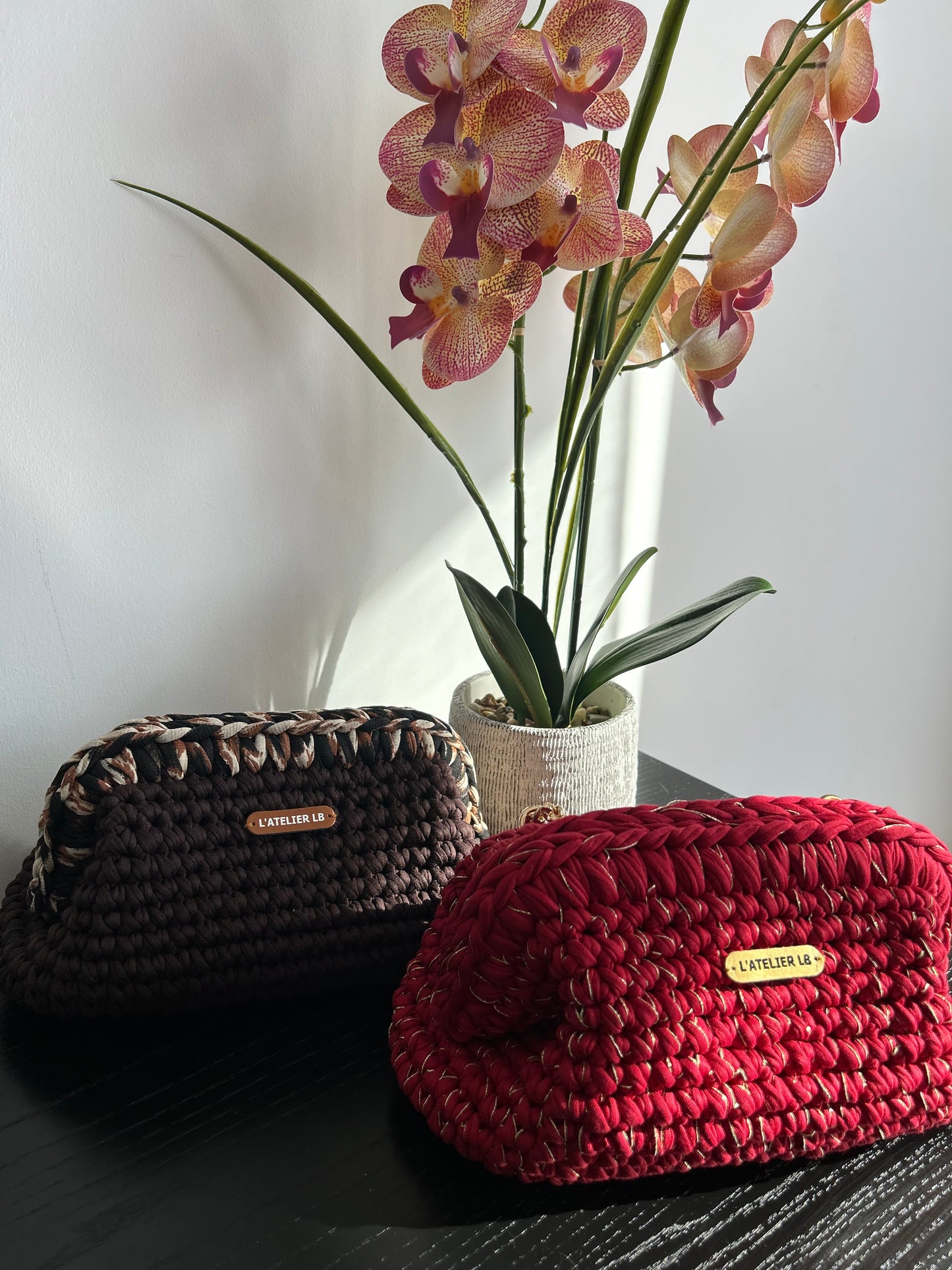 Clutch Bag "Maïa" Bordeau