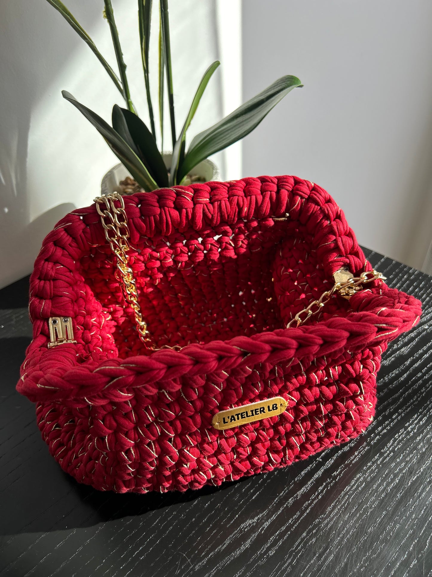 Clutch Bag "Maïa" Bordeau