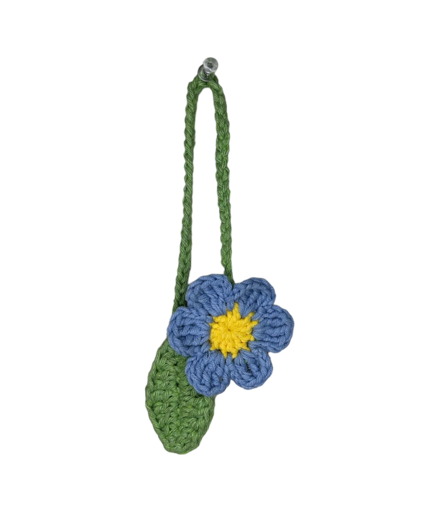 Marque page "Marguerite" Bleu