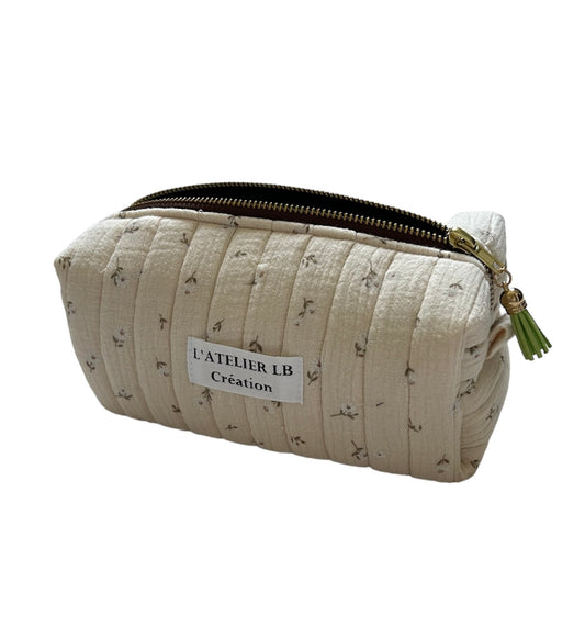 Trousse « Énora » Beige