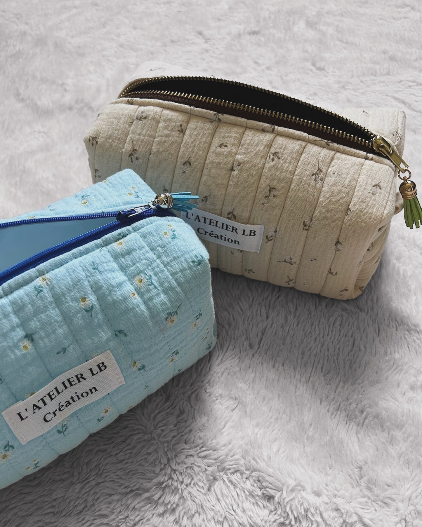 Trousse « Énora » Bleu